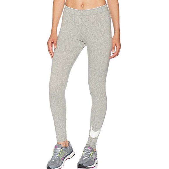 womens gray nike leggings